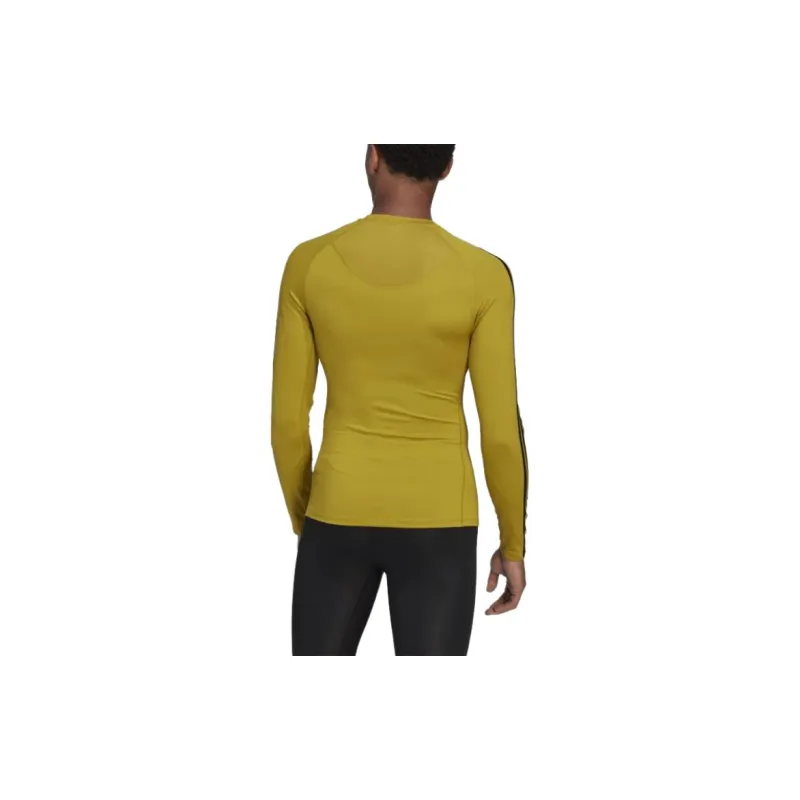 Adidas Techfit 3 Stripes Training Long Sleeve Tee-2