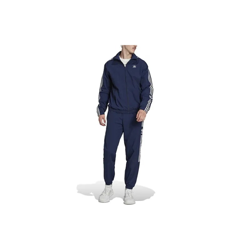 Adidas Originals CLASSICS TREFOIL Jacket Men's Dark Blue-3