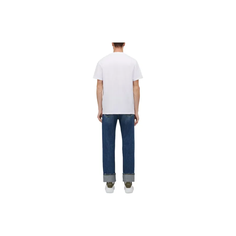 Alexander McQueen Graphic Printed Crewneck T Shirt-3