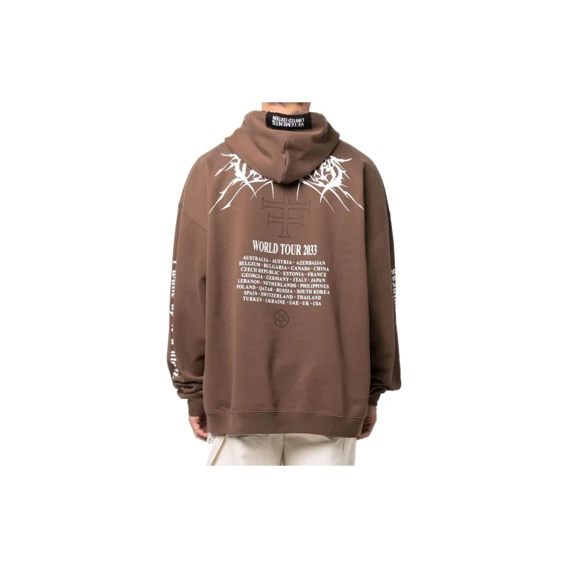 Vetements Metal Patched Logo Hoodie-3