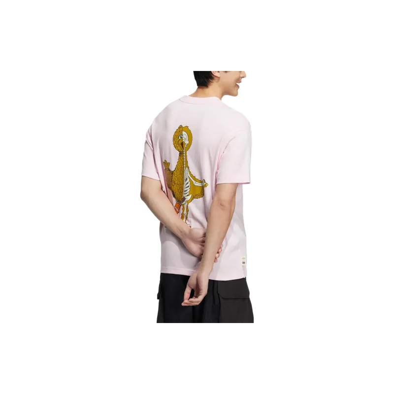 Adidas Neo T Shirt Unisex Clear Pink-2