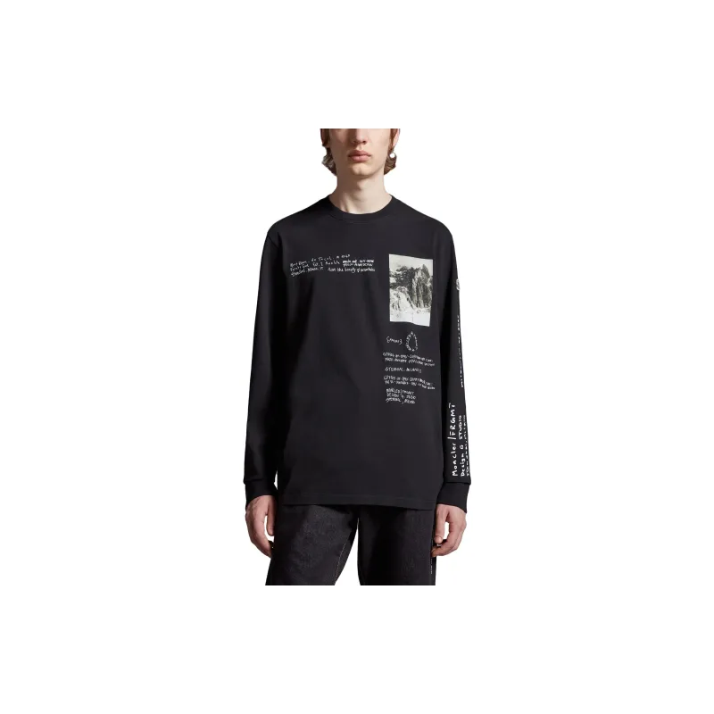 Fragment Design X Moncler X FRGMT Co-branded SS23 Sweatshirts Unisex Black-1