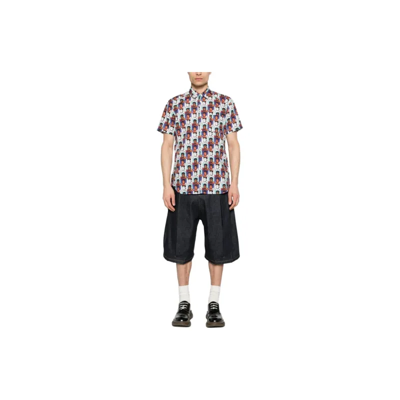 Comme Des Garçons Shirt X Andy Warhol Cotton Shirt-1
