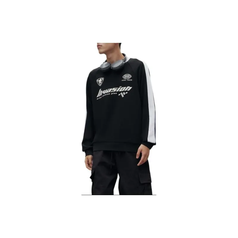 361° Life Collection Sweatshirt Men's Super Black/Raw White-4
