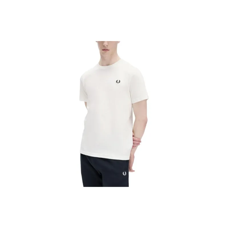 FRED PERRY Embroidered logo Cotton T shirt-3