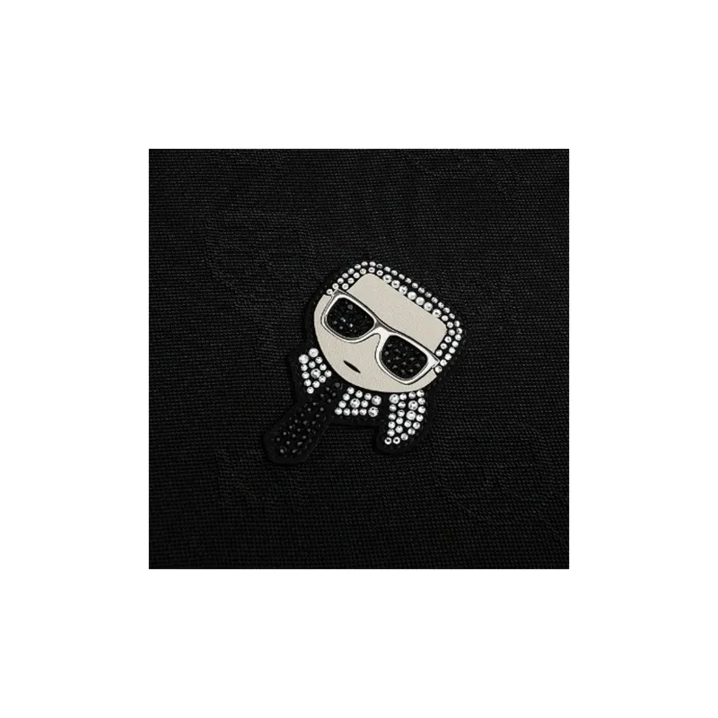 KARL LAGERFELD Polo Shirt Men Black-5