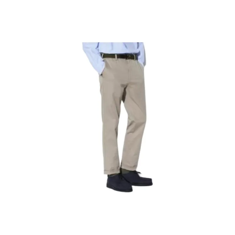 UNIQLO Casual Pants Men's Dark Beige-1