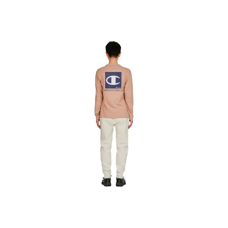Champion FW24 T Shirt Unisex Beige-3