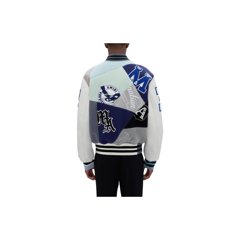 AMIRI Vintage Patchwork Bomber-2