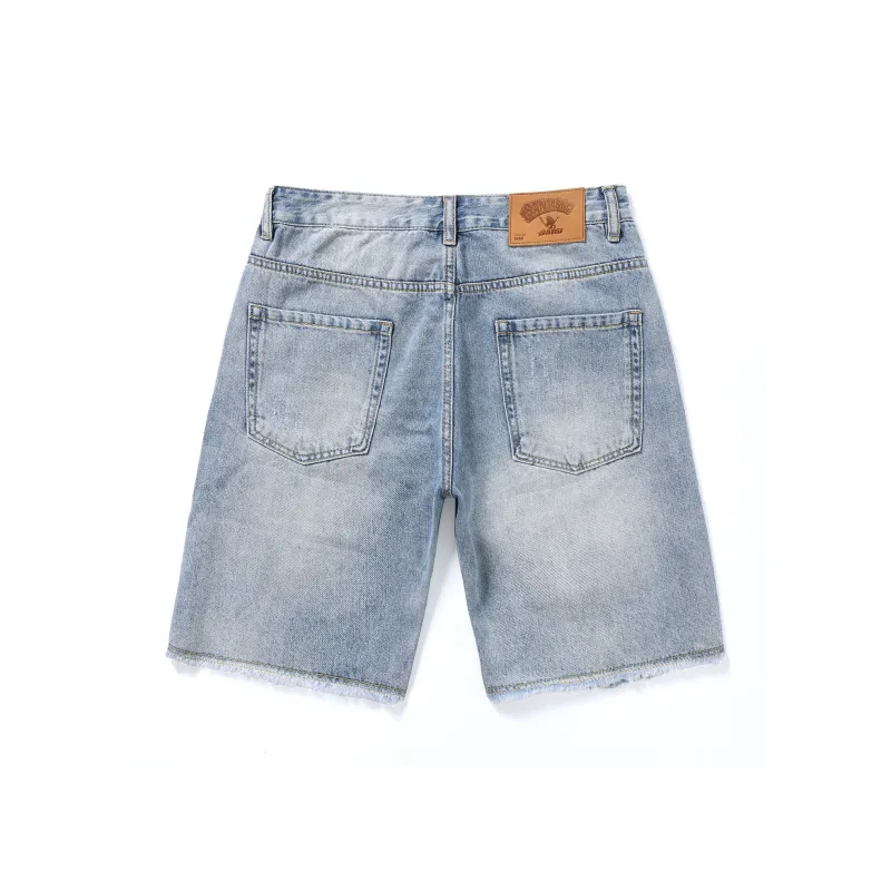 SANTASTIC Denim Shorts Men's Blue-1