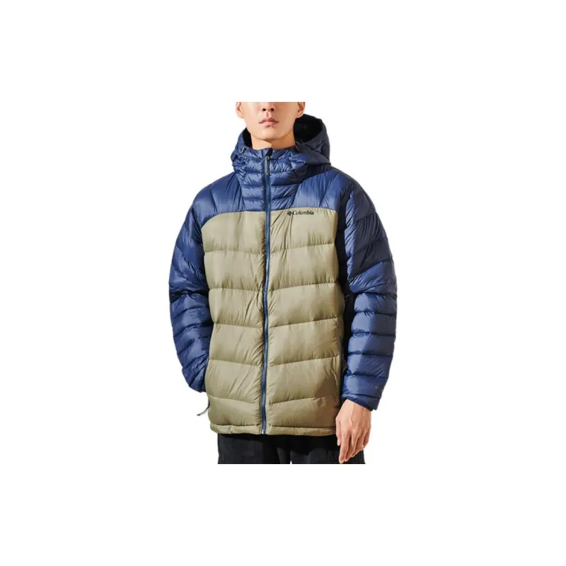 Columbia Down Jackets Men Gray-1