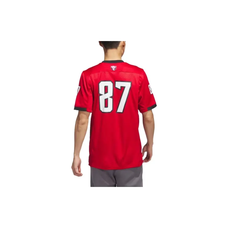 Adidas Free Shipping With AdiClub North Carolina State Football Off-Field Home Jersey-3