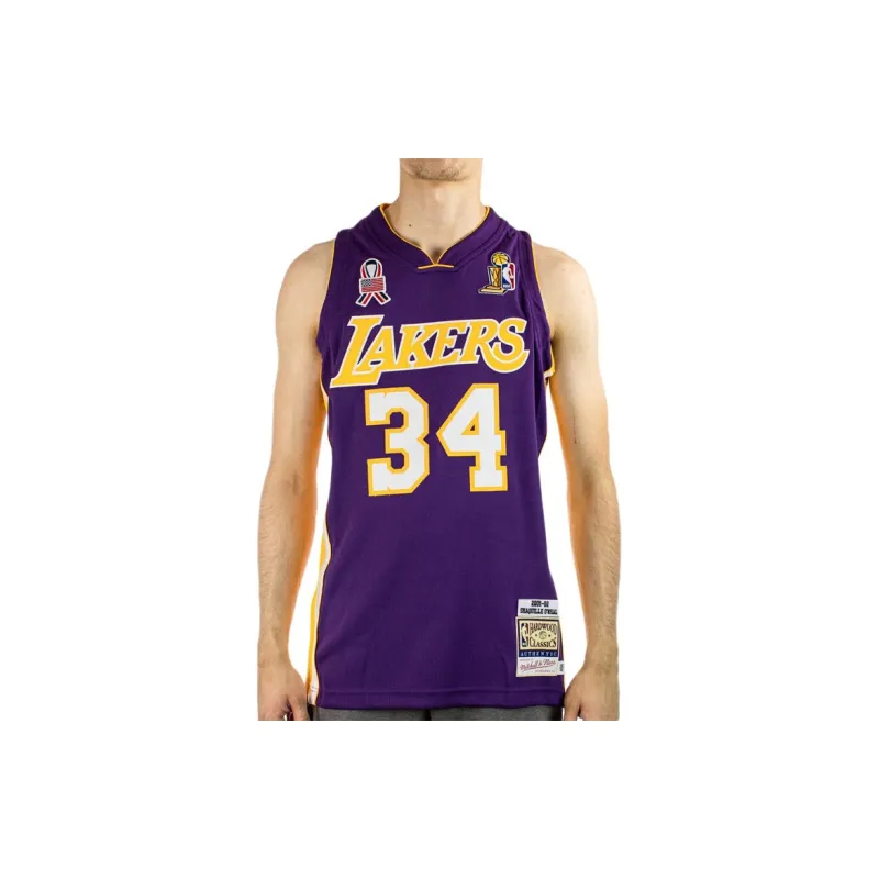 Mitchell & Ness Basketball Jerseys Men's Purple-1