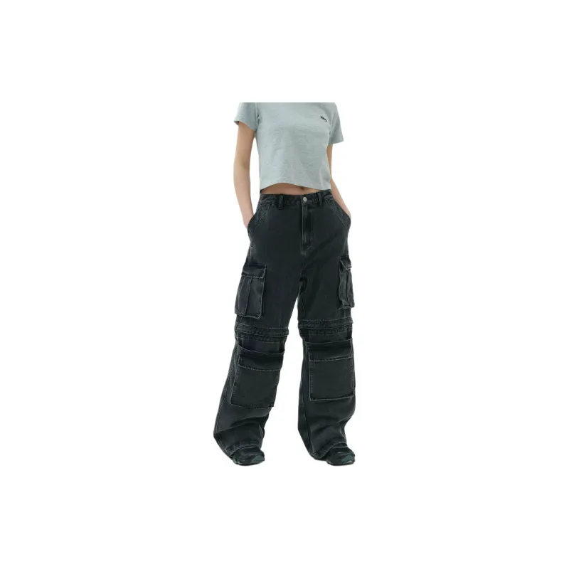 EGO FETCH SS24 Series Jeans Unisex Black-6