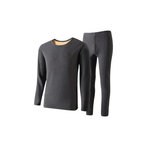 MIIOW Pajama Set Mens Asphalt Gray