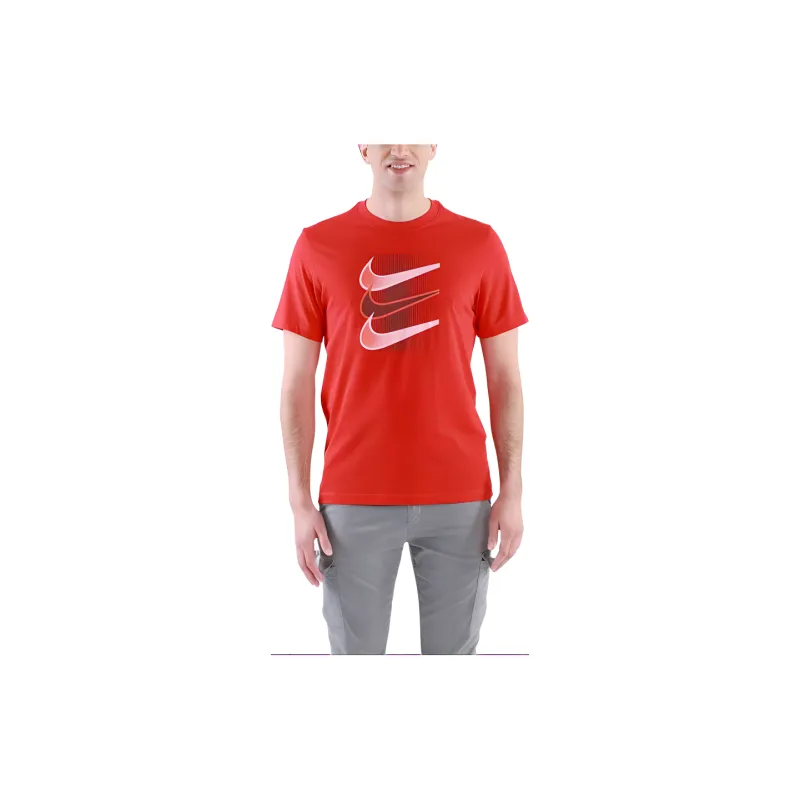 Nike T-Shirts Men Red-3