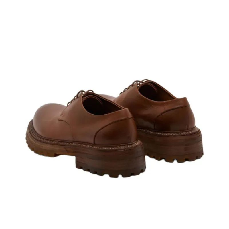 Marsèll Round Toe Lace Up Shoes-3