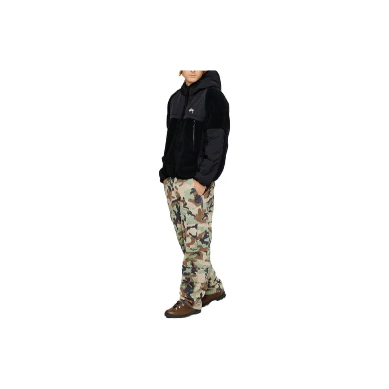 Stüssy Shearling Panelled Jacket-7