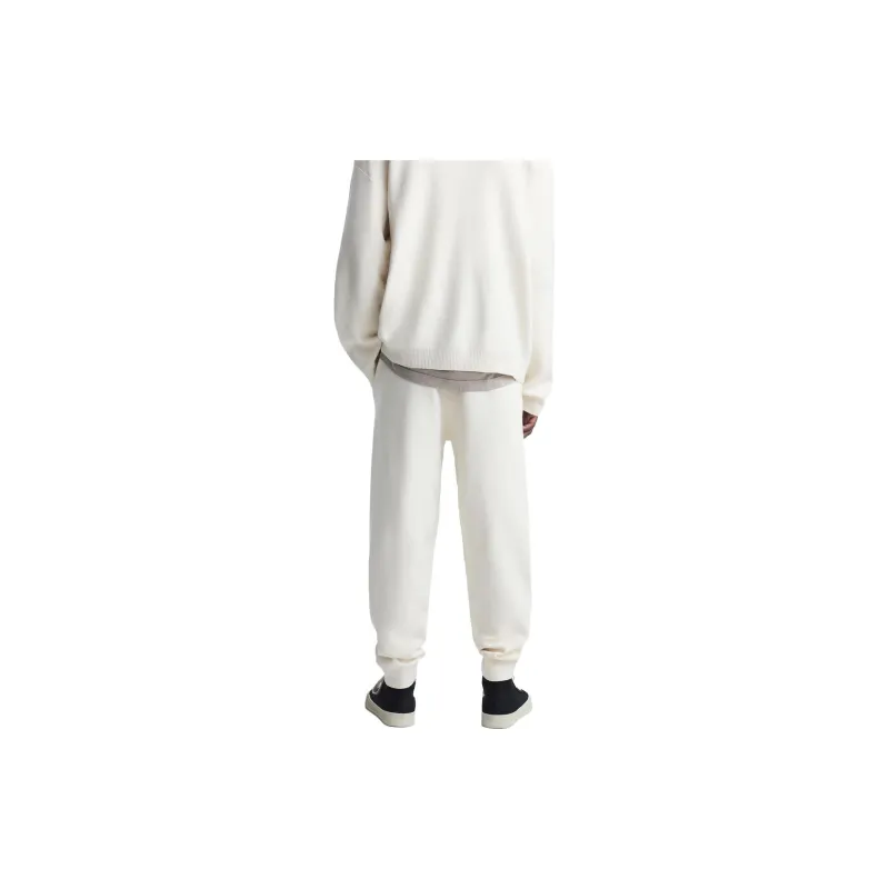 ZARA Knitted Sports Pants Men's White-3