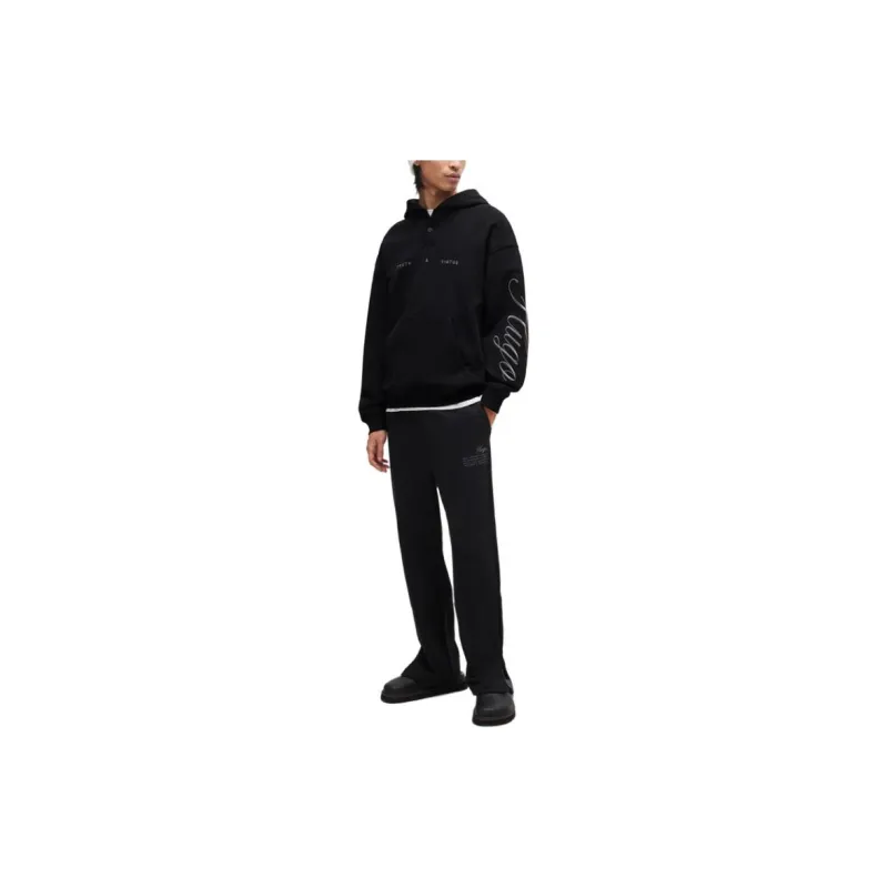 HUGO BOSS SS24 Sweatshirt Men's Black-1