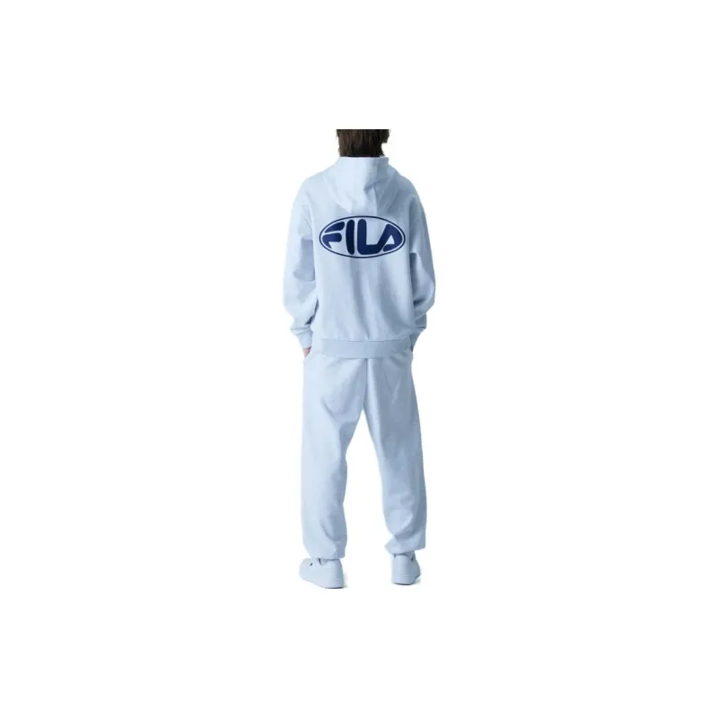 FILA Knitted Sweatpants Unisex White-3