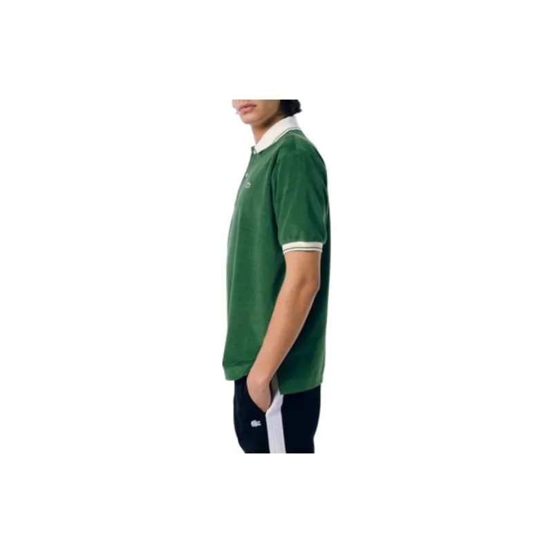 LACOSTE Polo Shirts Men Green-4