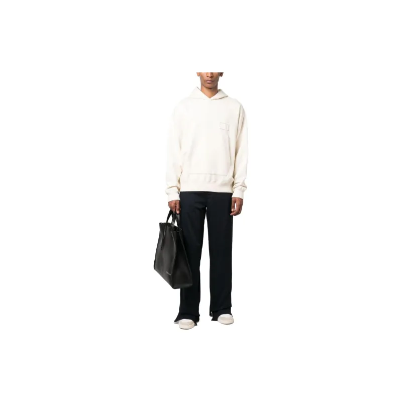 PALM ANGELS Logo Printed Wide-Leg Trousers-1