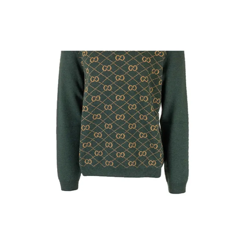 GUCCI Sweaters Men Dark Green-6