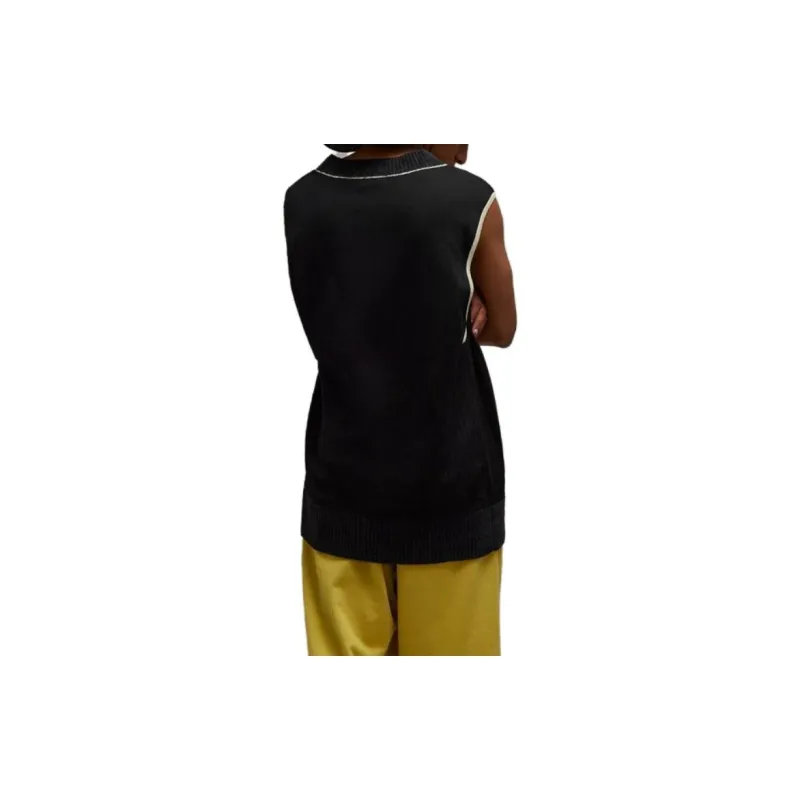 Y 3 Tank Tops Unisex Black-1