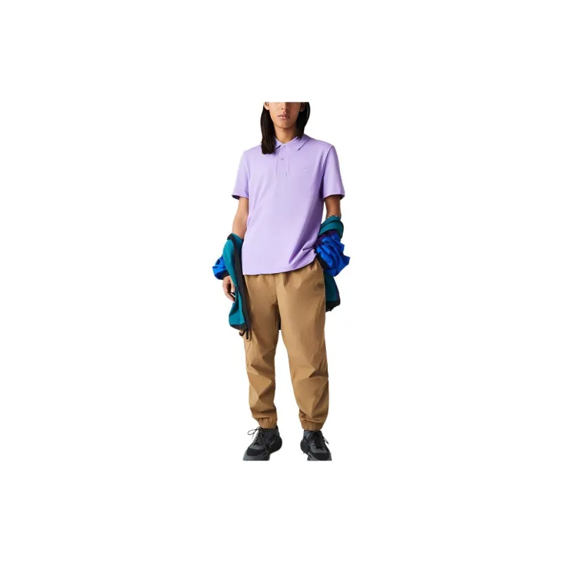 LACOSTE Polo Shirt Men's Purple-2