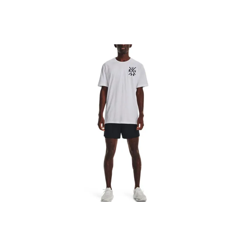Under Armour T Shirts Men White-4