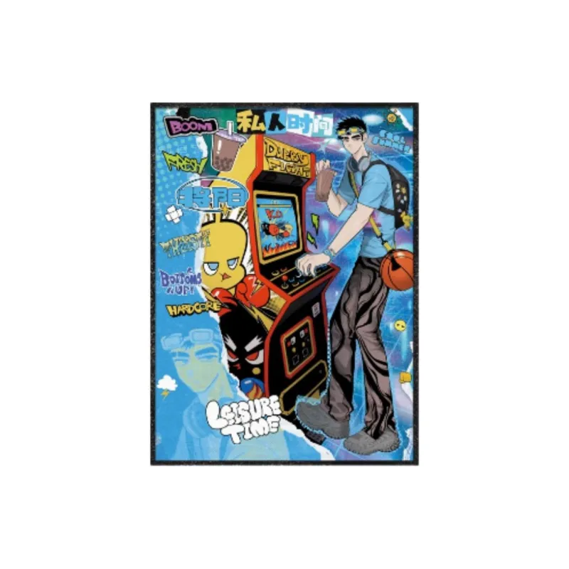 Xhdm Hard Core Highschool Private Time Collection Chi Tai Rong Starfield Style Badges-5