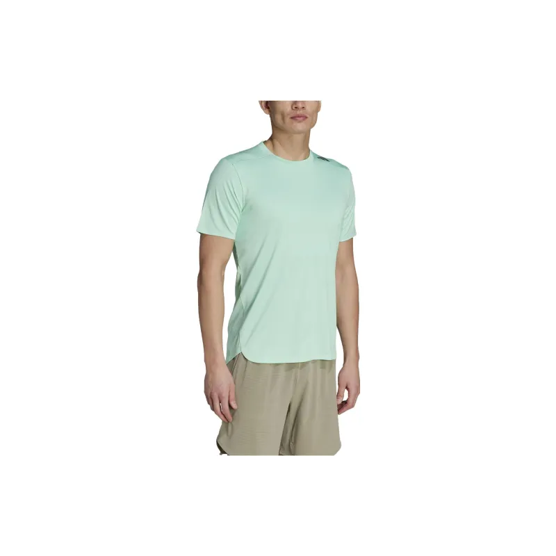 Adidas T Shirt Men's Light Green-1