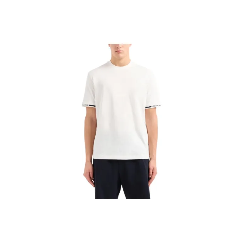 ARMANI EXCHANGE SS24 T Shirt Unisex White-4