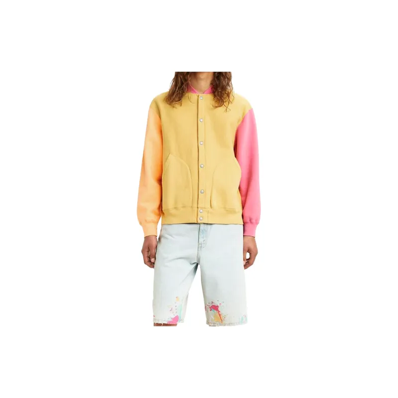 Levi’s Sweatshirt Men's 1. Yellow Pink-2