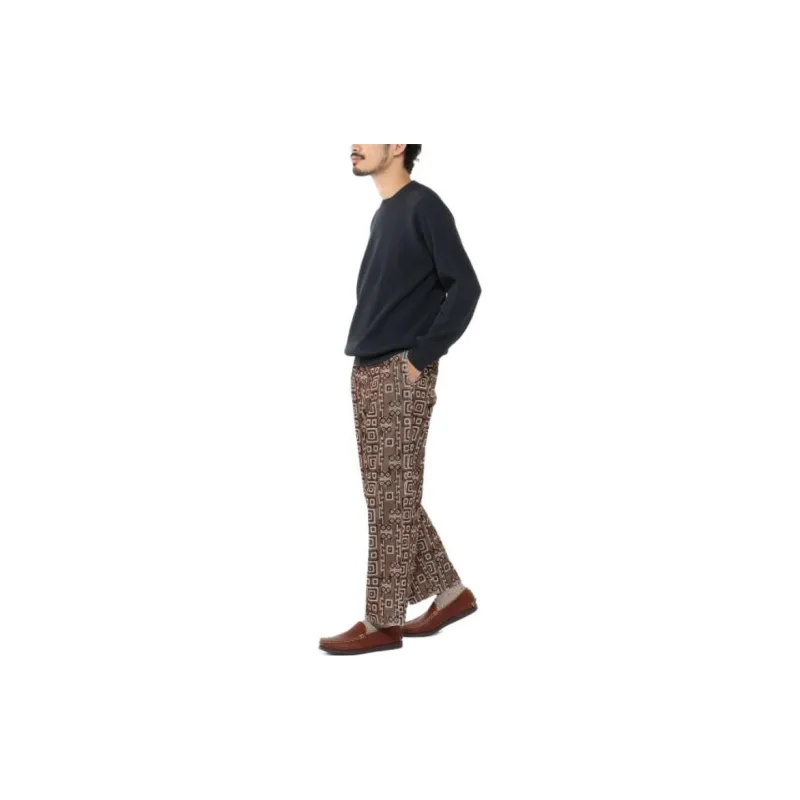 Beams Casual Pants Men Light Brown-4
