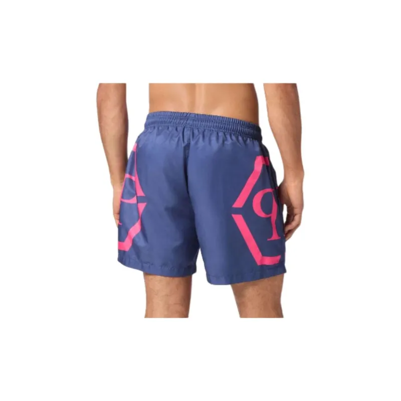 PHILIPP PLEIN Logo print Swim Shorts-2