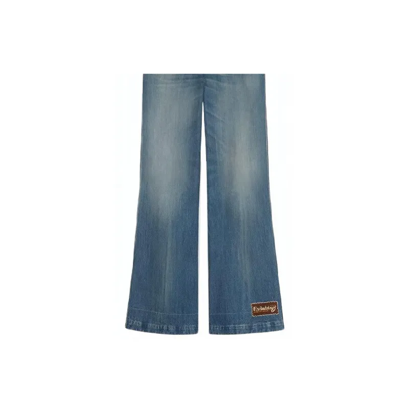 GUCCI Jeans Men Blue-6