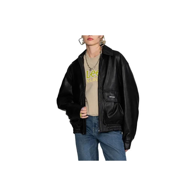 Lee Denim Jackets Unisex Black-4