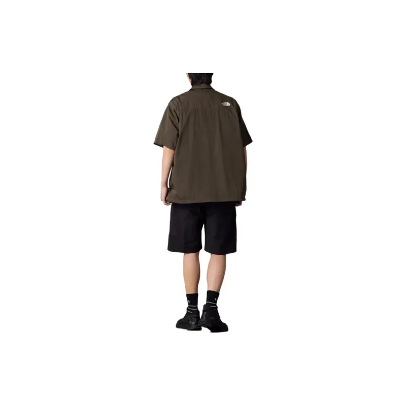 THE NORTH FACE Shirt Men's Gray Umber Green-3