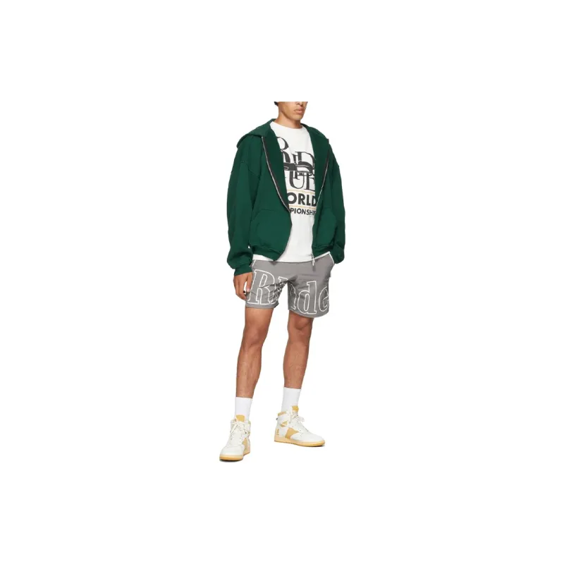 RHUDE Logo Shorts-4