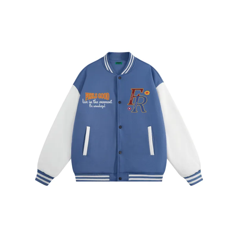 Pepe The Frog Baseball Jacket Unisex-8