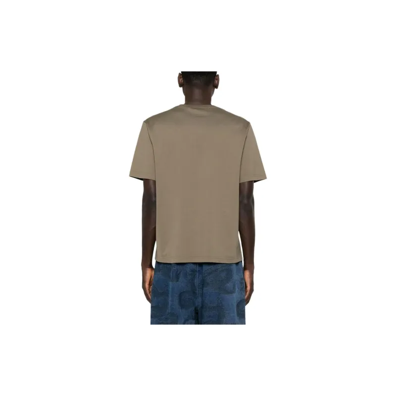 PALM ANGELS Embroidered logo Cotton T shirt-2