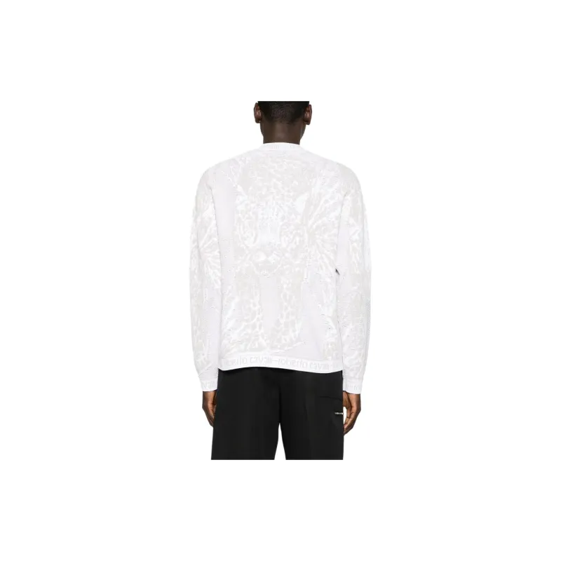 Roberto Cavalli Tiger-motif Jacquard Jumper-2