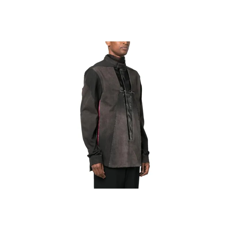 RICK OWENS Splintered Panel Jacket-3