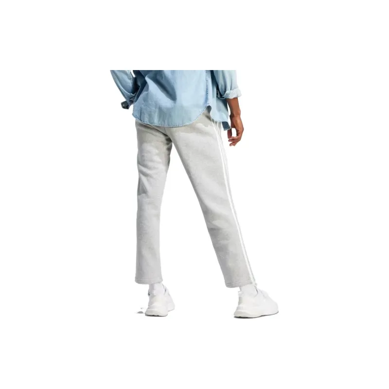 Adidas Free Shipping With AdiClub Essentials 3 Stripes Open Hem Fleece Pants-2