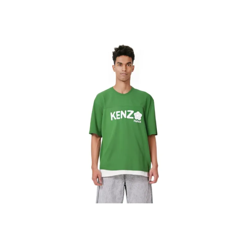 KENZO T Shirts Men Green-5