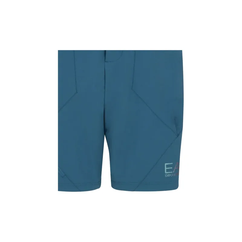 EMPORIO ARMANI EA7 SS24 Casual Shorts Men's Blue-4