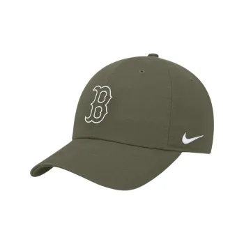 Nike Cotton Baseball Caps Men's Dark Green