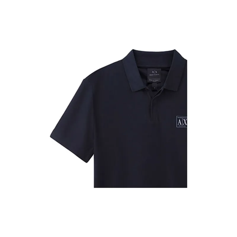 ARMANI EXCHANGE Polo Shirts Men Navy-5